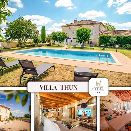 Villa Thun - Piscine - Maison De Caractere Au Milieu Des Vignes La Celle-sous-Gouzon エクステリア 写真